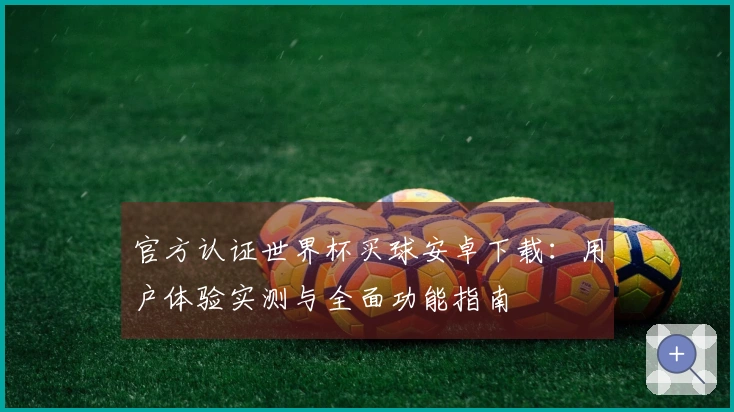 官方认证世界杯买球安卓下载：用户体验实测与全面功能指南